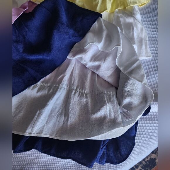 IDEM DITTO babydoll tiered strappy colorblock dress new without tags - Picture 8 of 10